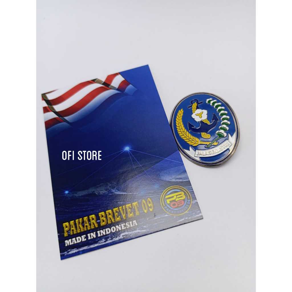 Ofi Store : BREVET TNI AL/PIN TNI AL/PIN JALASENASTRI KELAS MEDIUM