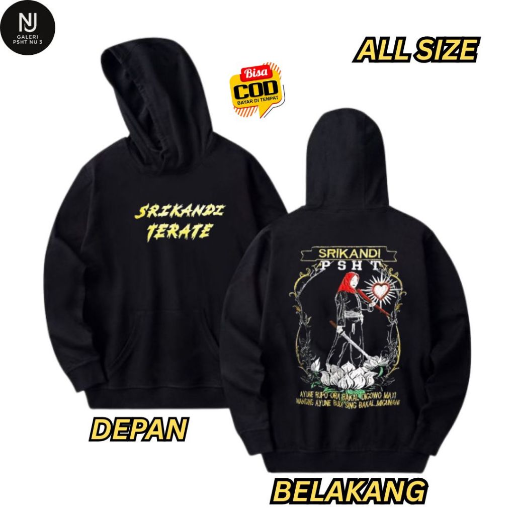 Hoodie Srikandi PSHT Hoodie Srikandi Terate Jaket Srikandi PSHT Jaket Srikandi Terate Full Bordir