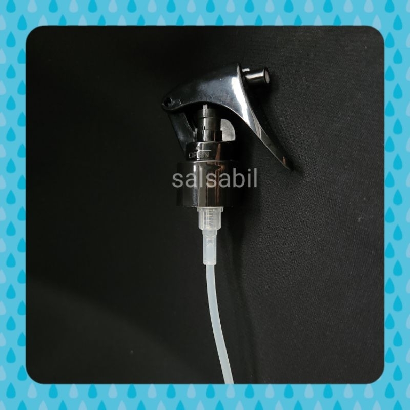 Trigger neck 24 black / hitam (trigger saja tanpa botol)