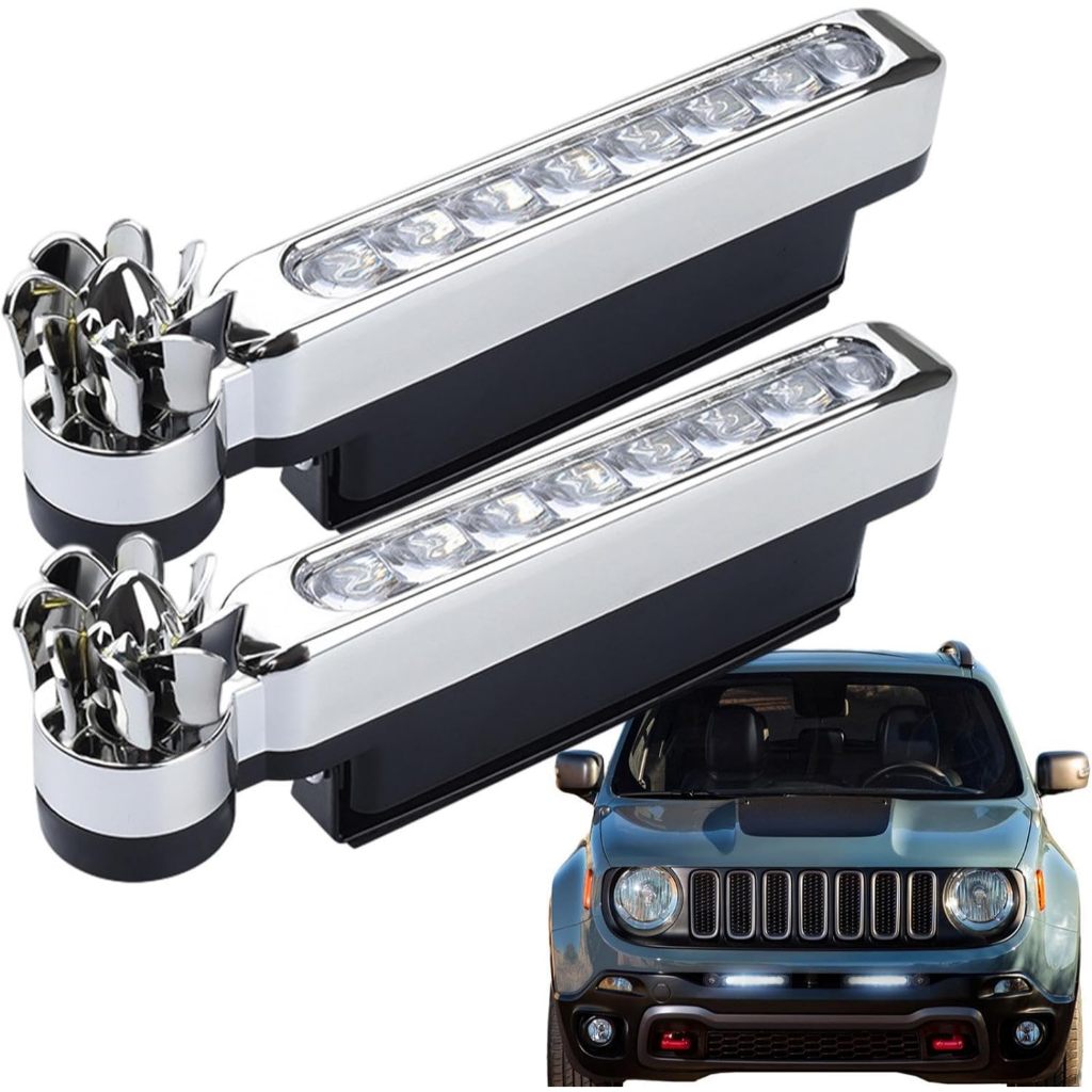 Lampu LED Laser Kabin Mobil / Lampu Depan Angin Mobil Motor Fariasi Kipas / Lampu Kabut Variasi Tena