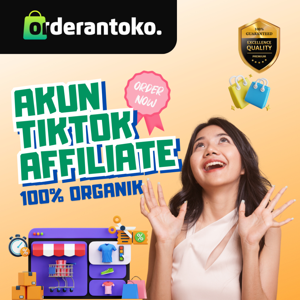 AKUN TIKTOK AFFILIATE – AKUN TIKTOKK READY KERANJANG KUNING