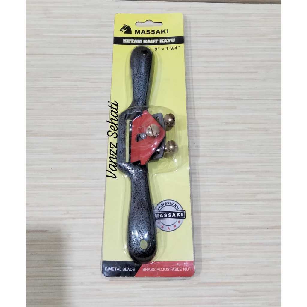 Ketam Raut Kayu Merk Massaki / Ketam Raut Kayu Manual / Serutan Kayu