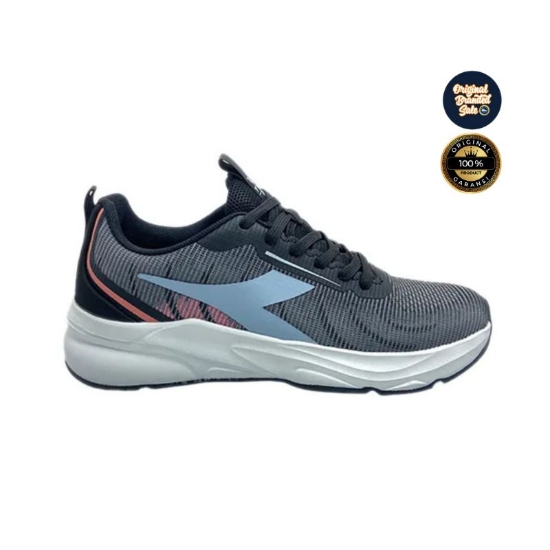 ORIGINAL GARANSI SEPATU DIADORA KAINDRA WOMEN BLACK SIZE 37/40