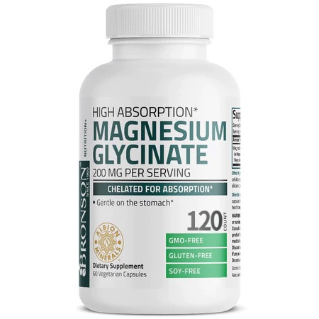 Bronson Magnesium Glycinate 200 MG / Magnesium Glycinate