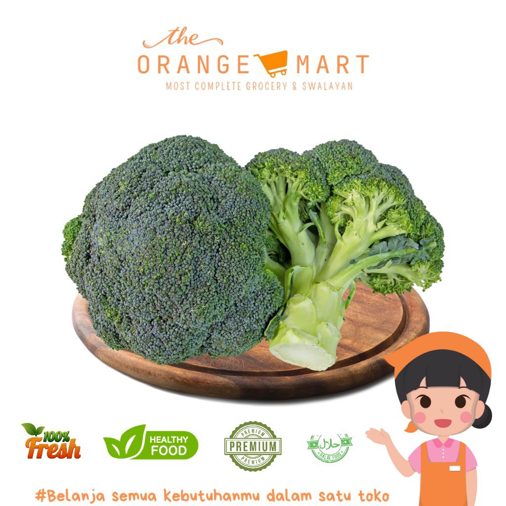 

Brokoli Hijau 300gr