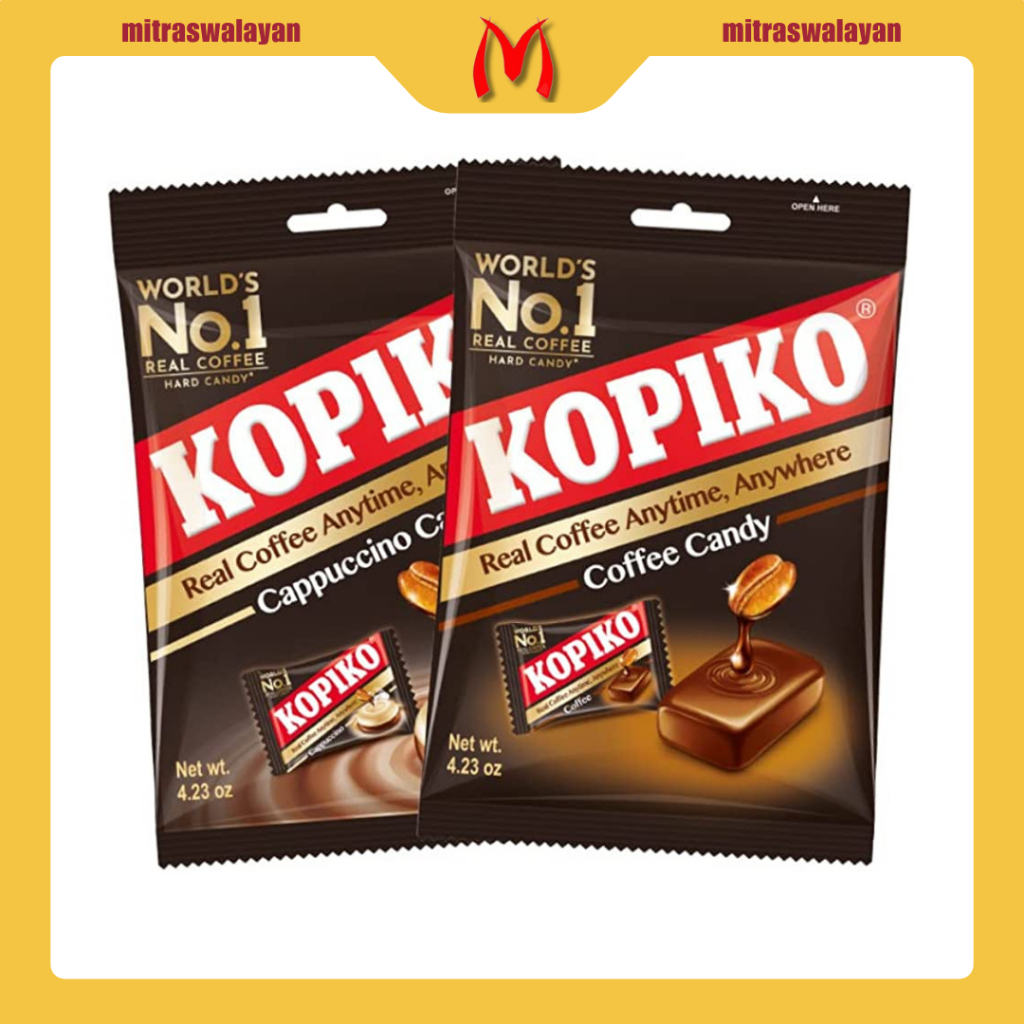 

KOPIKO Permen Rasa Cappucino dan Coffee Candy Kemasan 175 gr