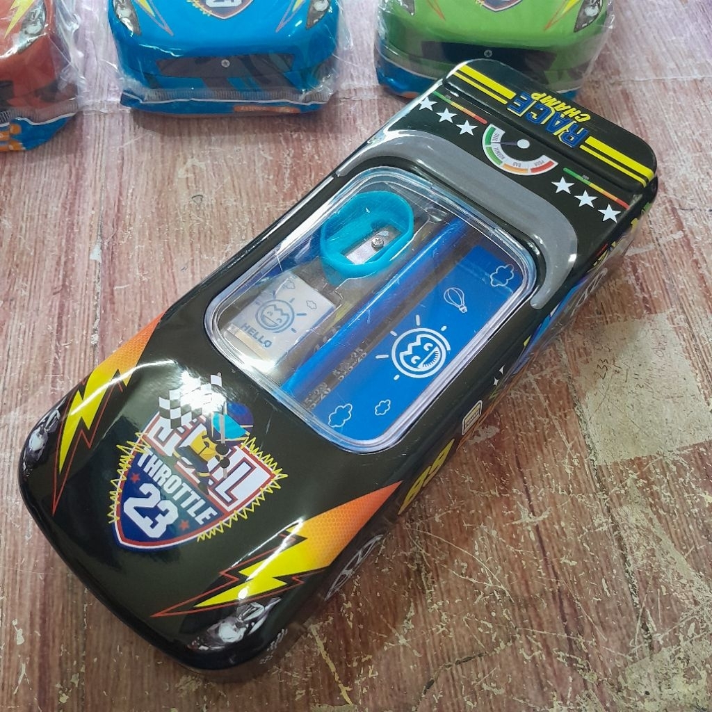 

Tempat Pensil Bentuk Mobil Set Pensil Case KT-H24005 Pensil Case Kaleng