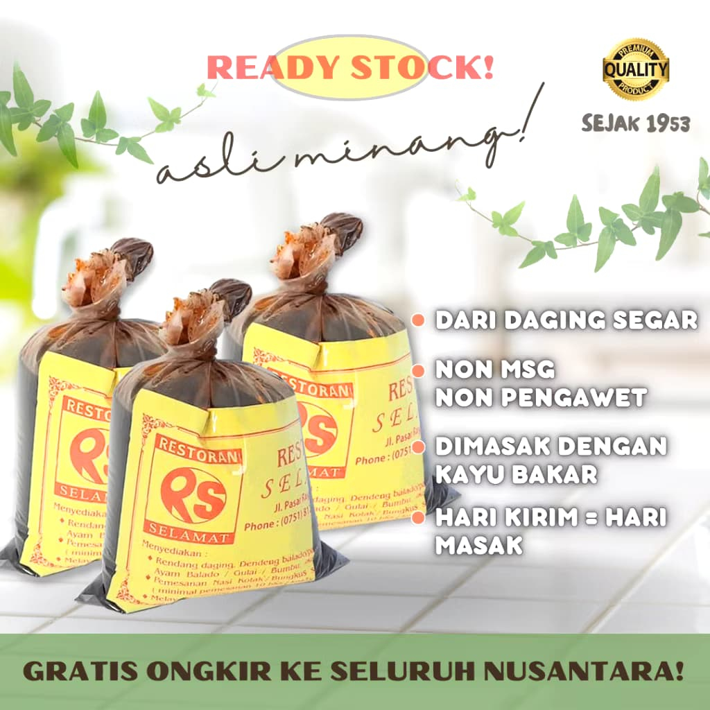 

Rendang Padang Asli Minang