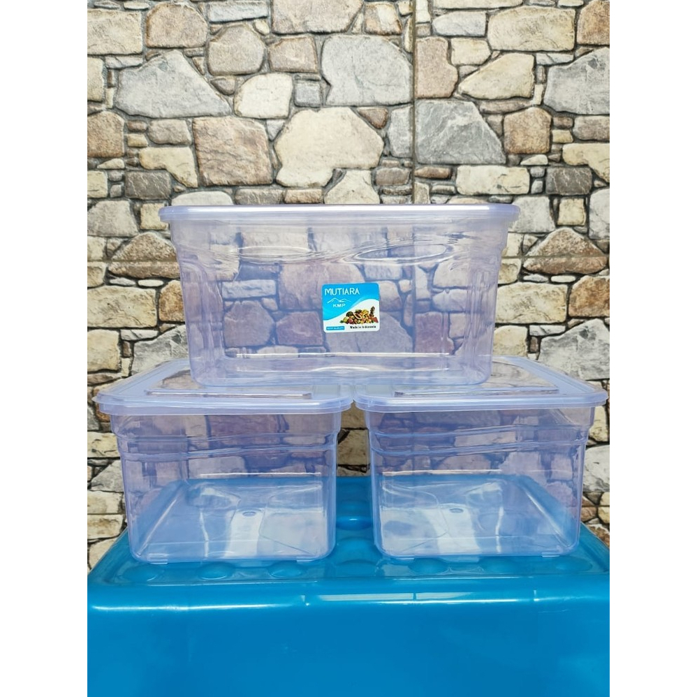 Tempat penyimpanan makanan KMP 2500 bahan plastik bening