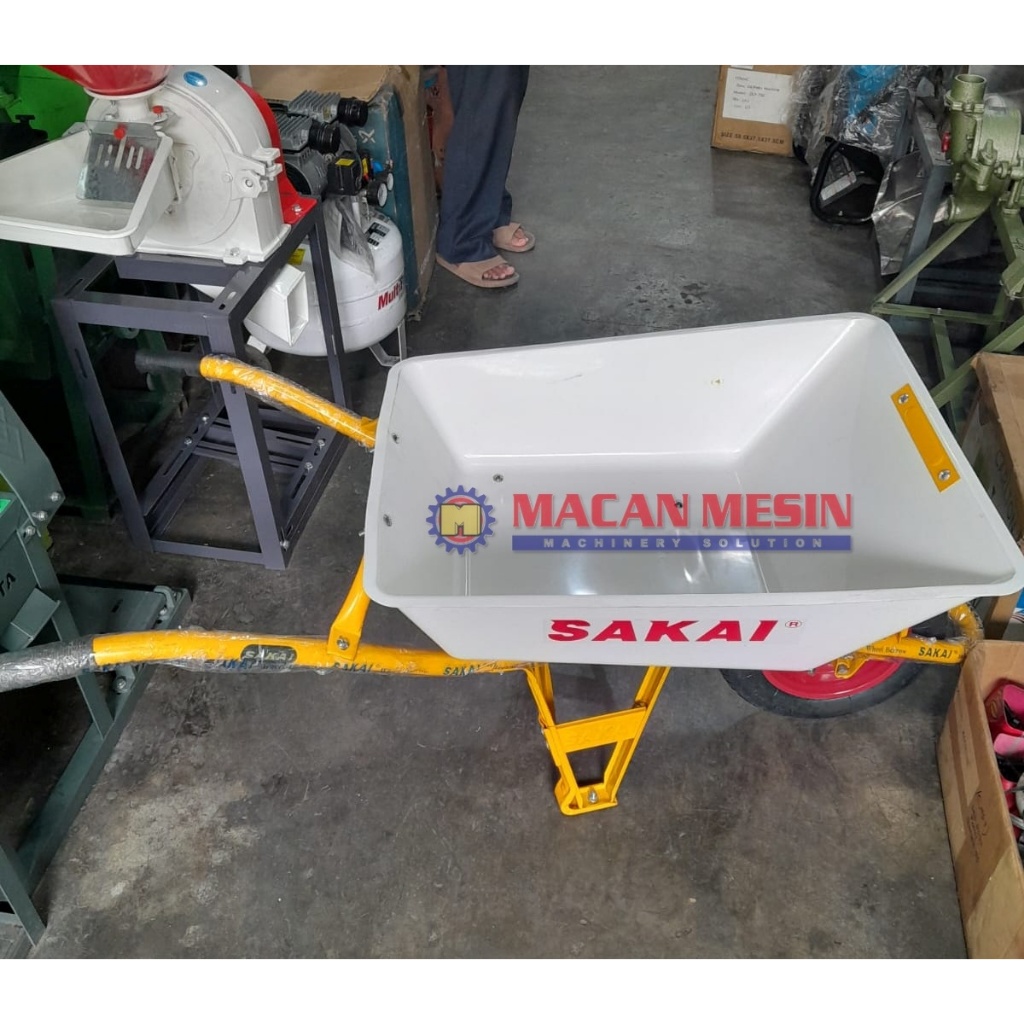 Gerobak Sorong/Kereta Sorong Plastik Sakai