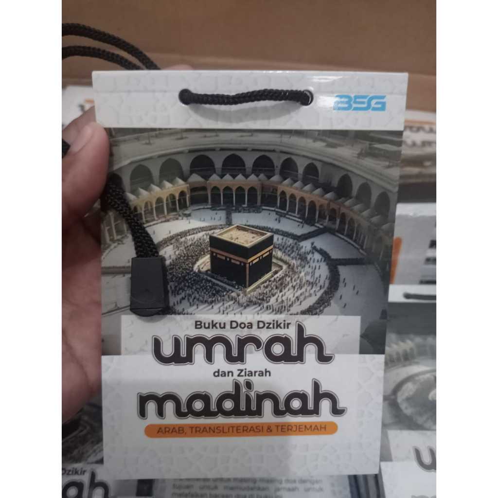 Buku Panduan Umroh Ringkas lengkap dengan Doa Arab Latin Terjemah bisa Custom Travel - Buku Doa Dzik
