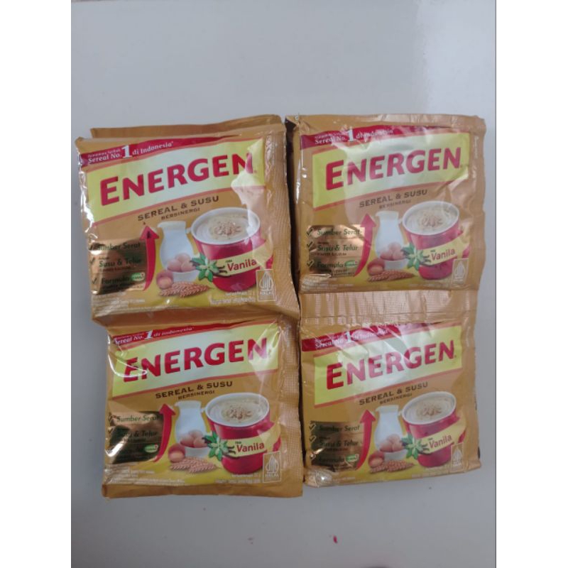 

Energen Sereal Energen Vanila Energen Coklat