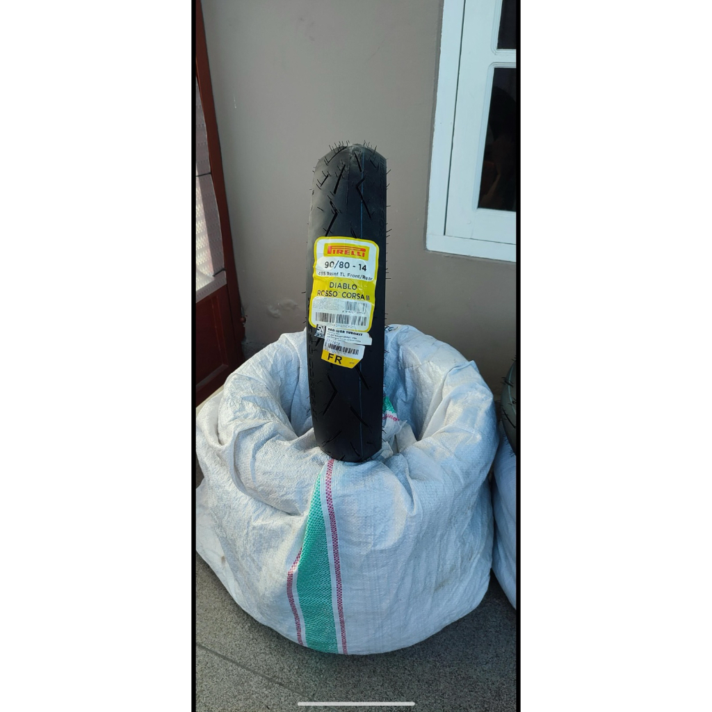 Ban 90/80-14 Pirelli Rosso Corsa 2 produksi 2025