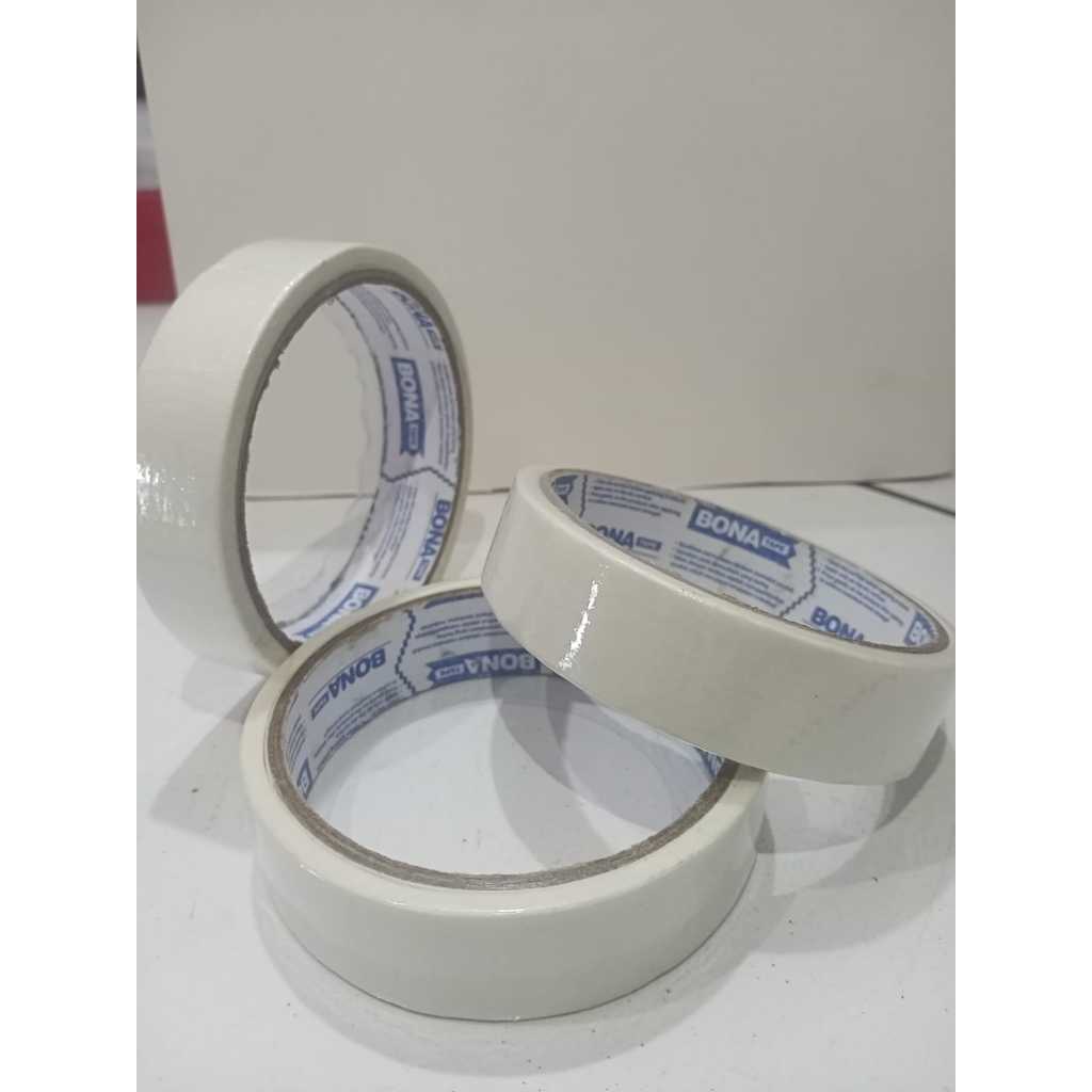 

Masking Bona / Bazic 1 inch / 24 mm / Lakban Kertas