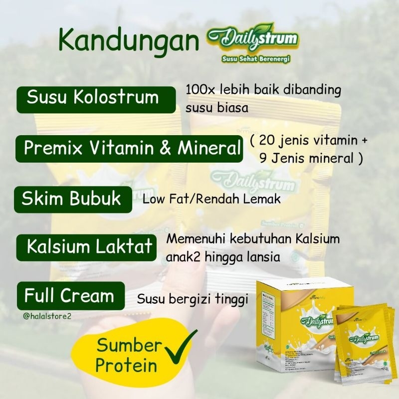 

susu dailystrum kolostrum terbaik