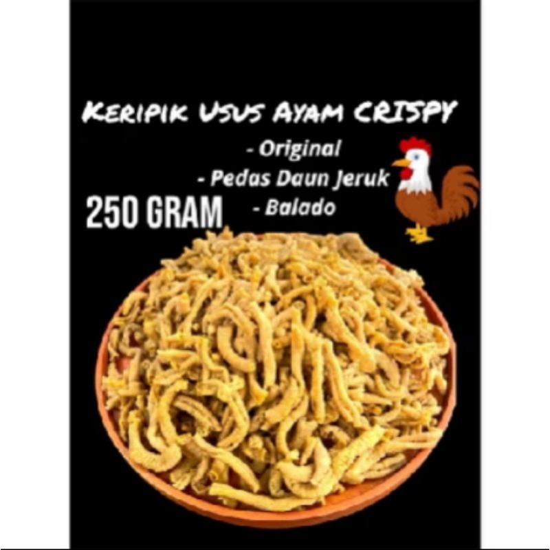 

keripik usus ayam super renyah 1kg