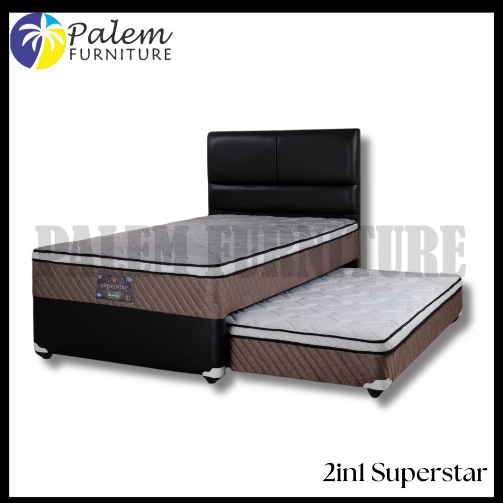 Elite Serenity Superstar 2in1 Kasur Matras Fullset