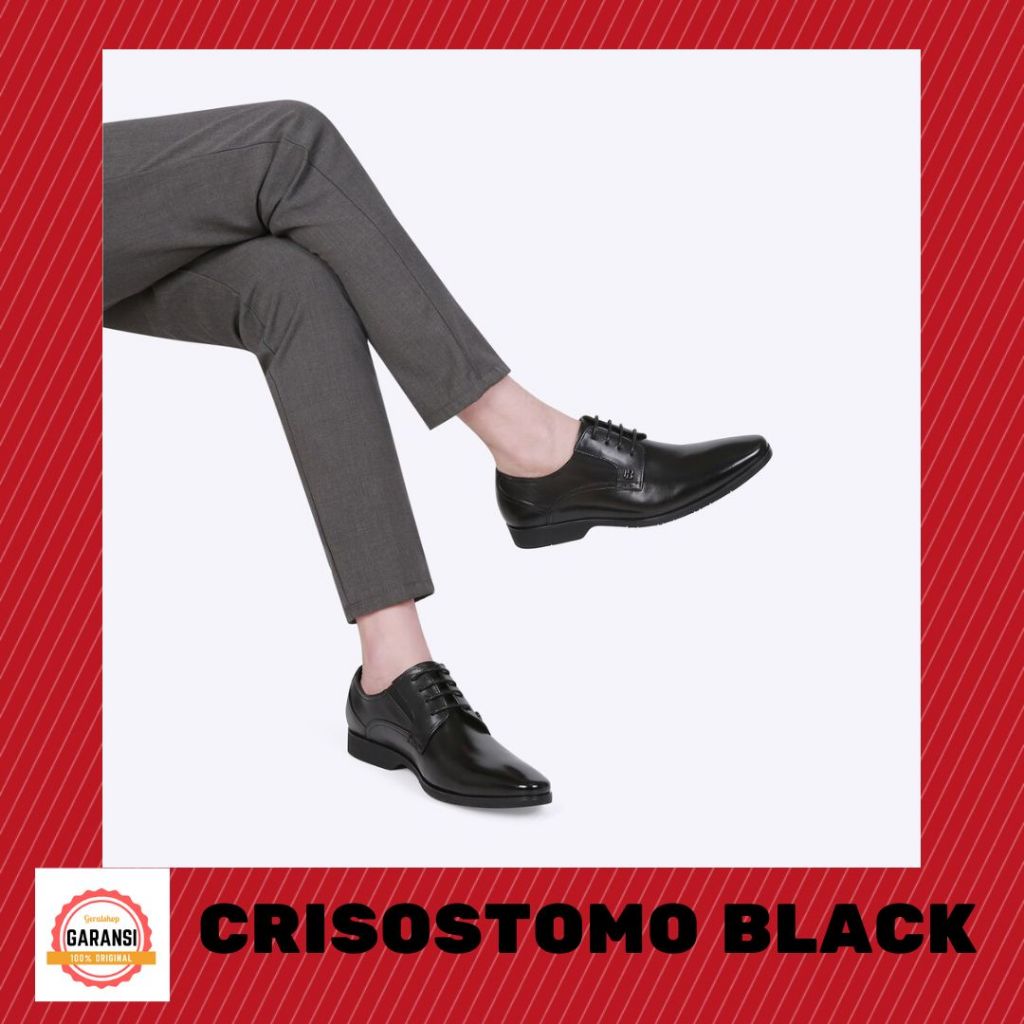 Sepatu kerja pria Everbest sale CRISOSTOMO original 100%