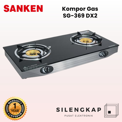 Sanken Kompor Gas SG 369DX - 2 Tungku