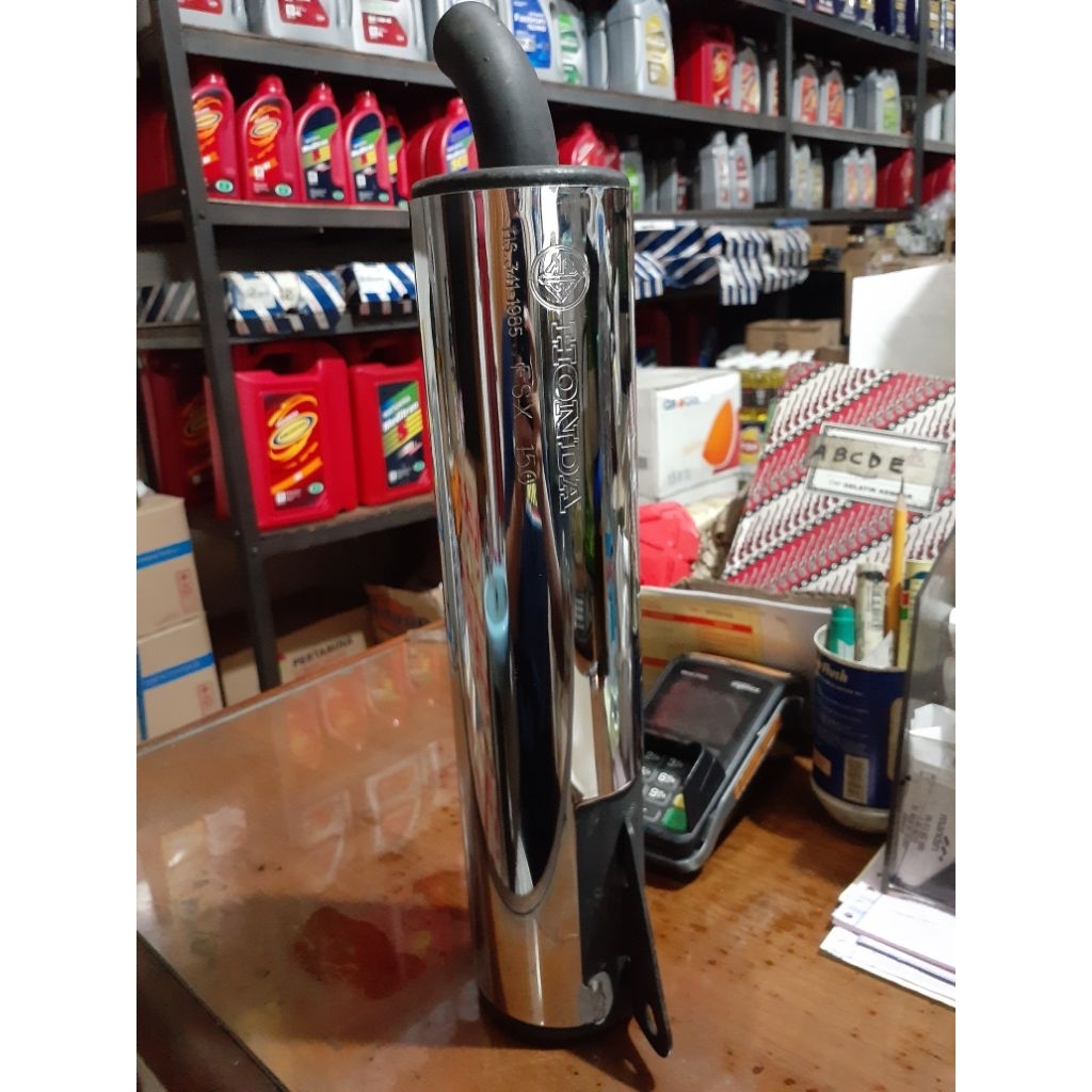 Silincer Silencer Selencer Knalpot Honda FSX 150 FSX150 Original NOS