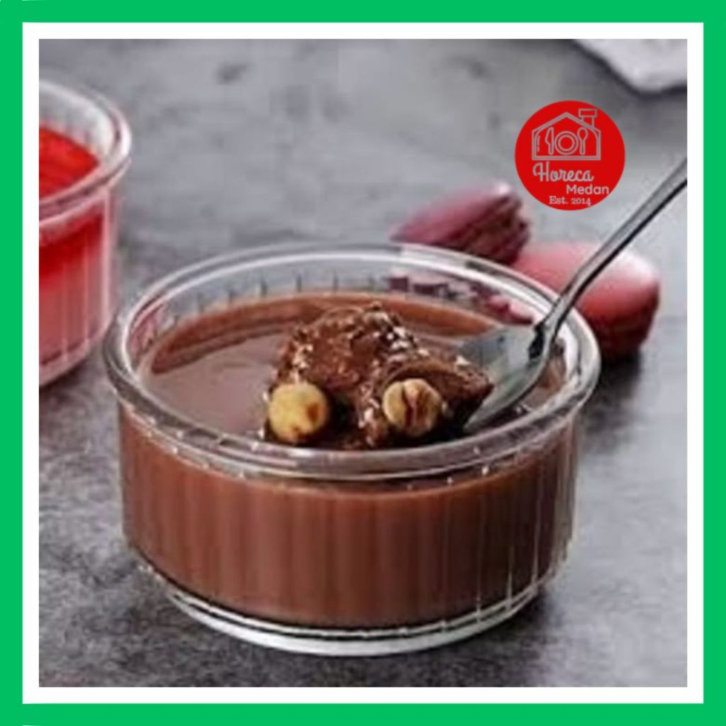 Mangkok Ramekin Yoshikawa / Mangkok Kaca Tahan Panas isi 2pc