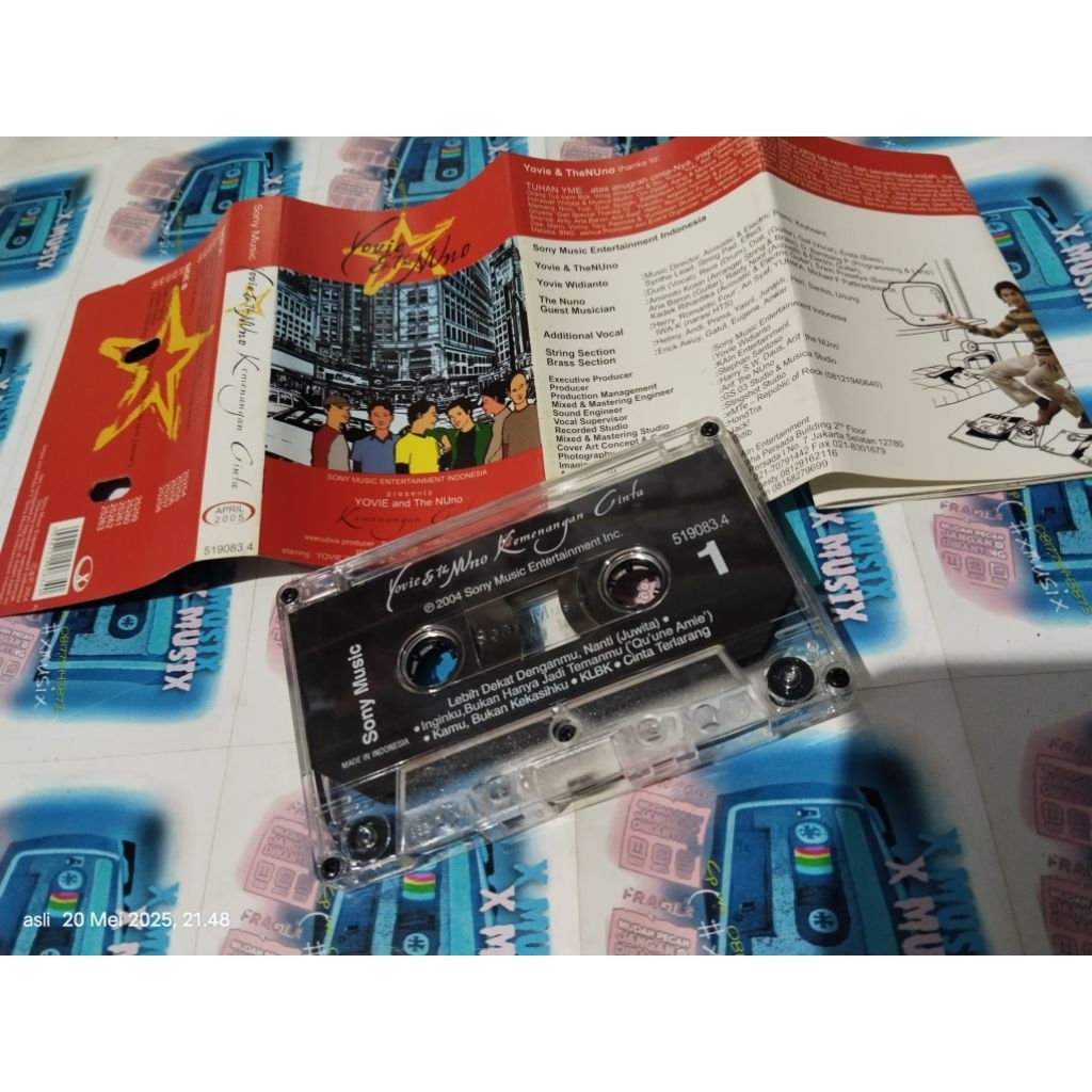 kaset pita yovie and the nuno / kemenangan cinta