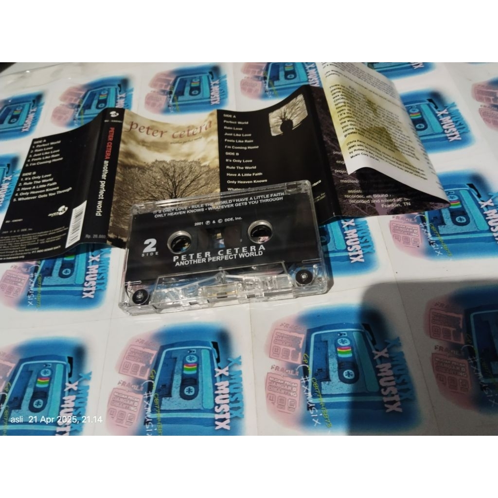 kaset pita peter cetera _ black machine _ romeo _ step _ sybil _ babylon zoo _ gregorian _ paul simo