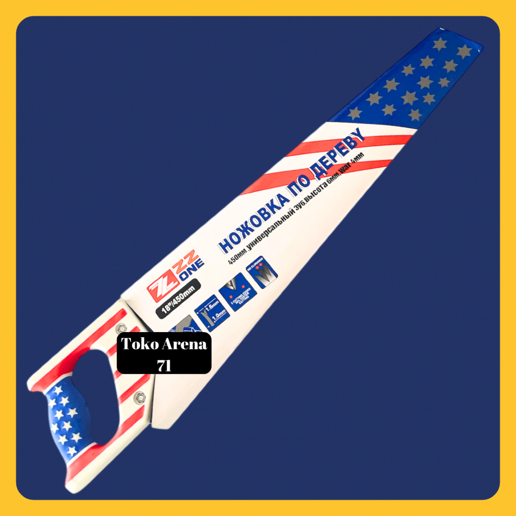 Gergaji Kayu ZZ One Gergaji Tangan Gorok Graji Geraji Potong Belah Carl Schlieper 18” 18 inch