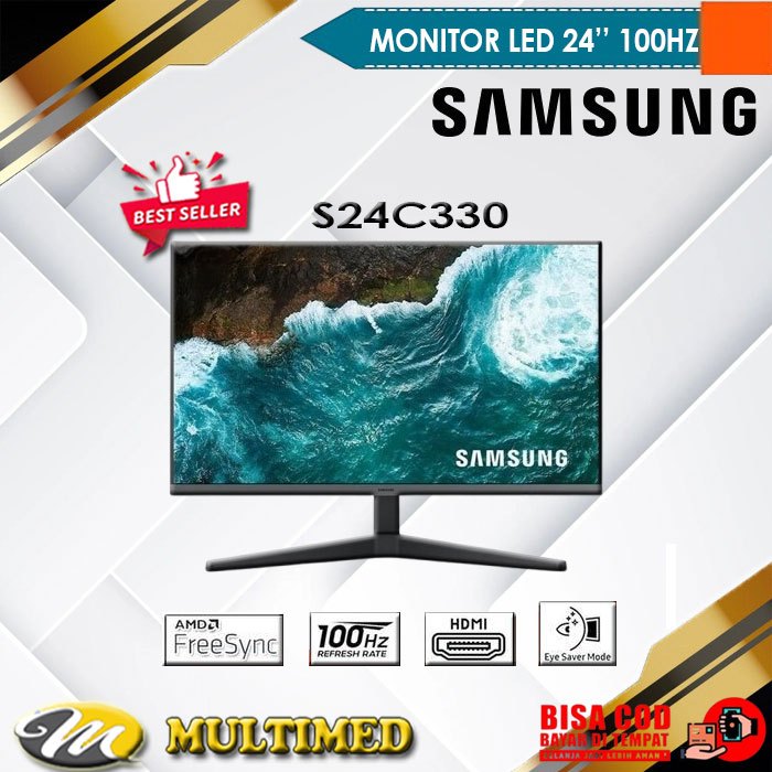 Layar Monitor LED 19 Inch SPC Baru