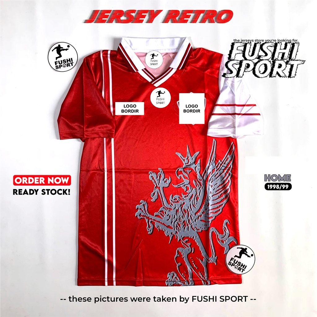 RETRO | Jersey Baju Bola Perugia Home 1998 1999