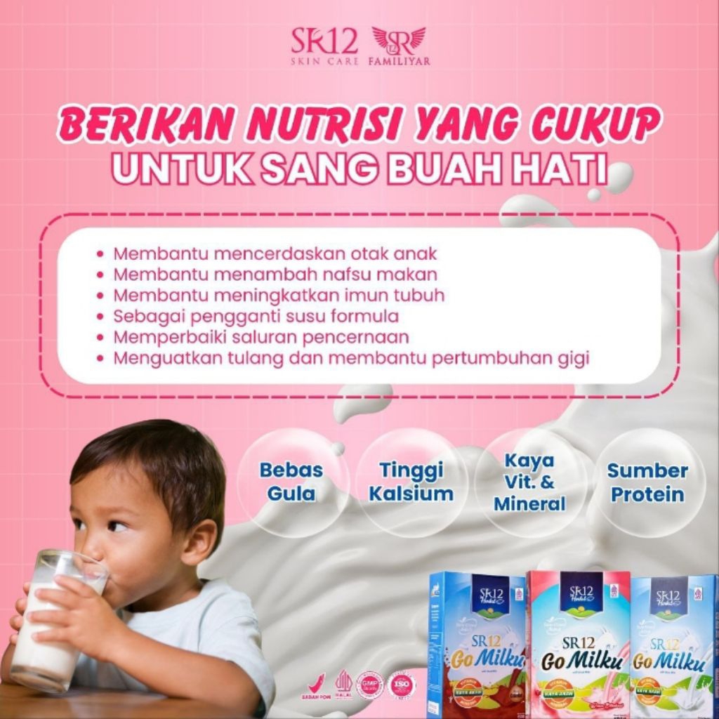 

SR12 Herbal Susu Etawa Bubuk Go Milku 200g