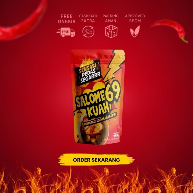 

Salome Kuah | Bakso pangsit kuah pedas cilioil