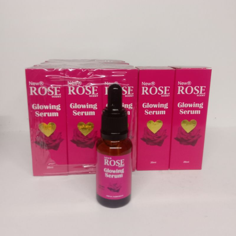 SERUM ROSE GLOWING HERLINA 20ML BPOM[] Serum Rose glowing