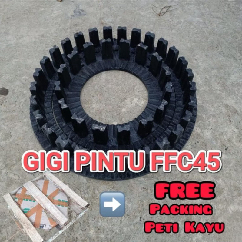 gigi pintu mesin selep giling diskmill ffc45 mesin sarangan ffc 45 beras sekam kopi jagung