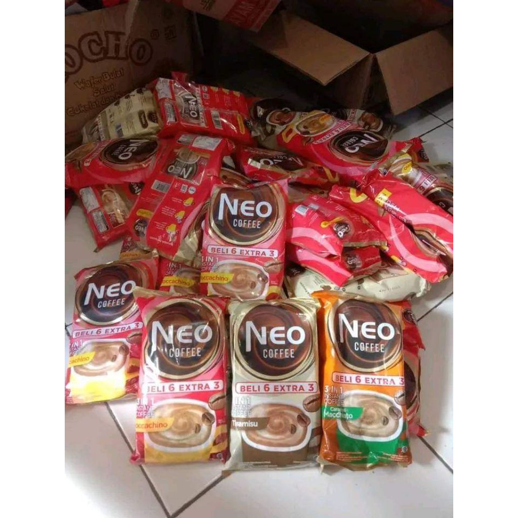

kopi neo coffee isi 9 varian random