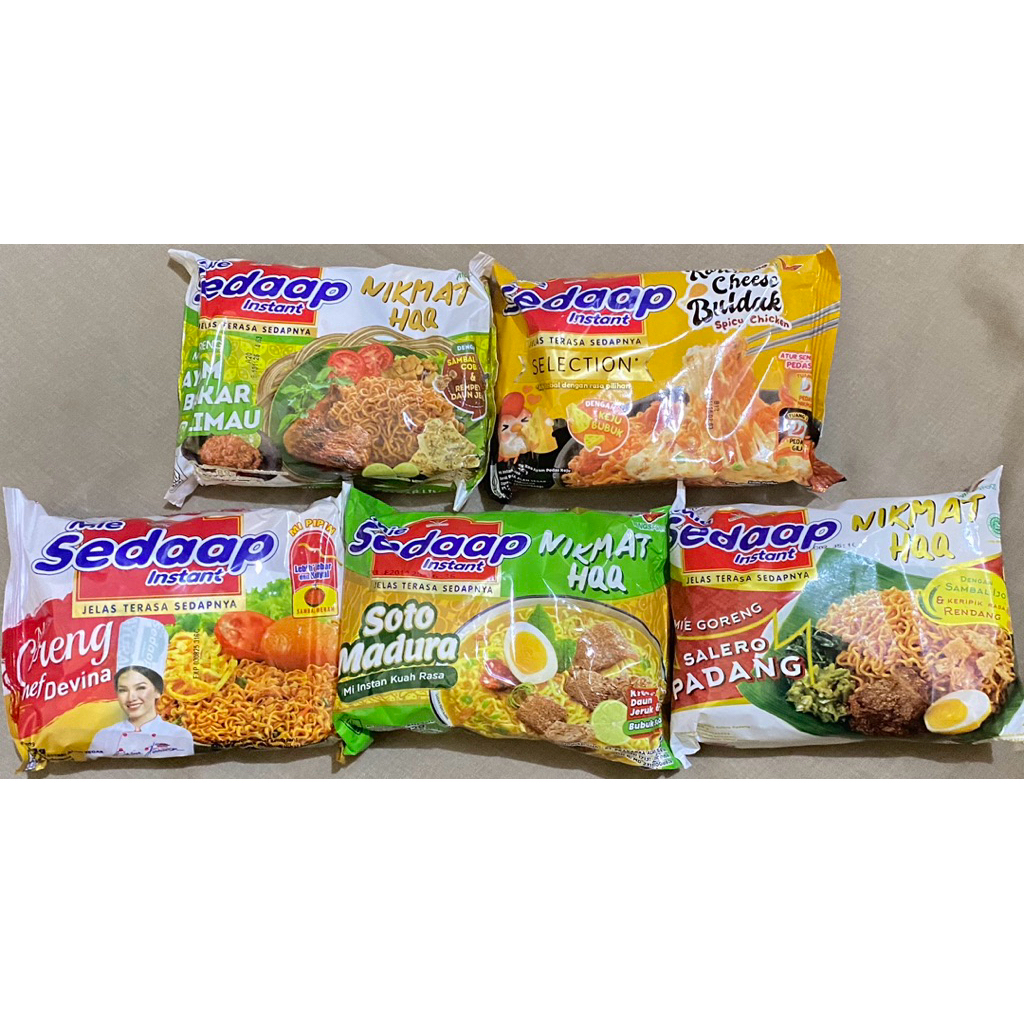 

Mie Sedap Kuah & Goreng