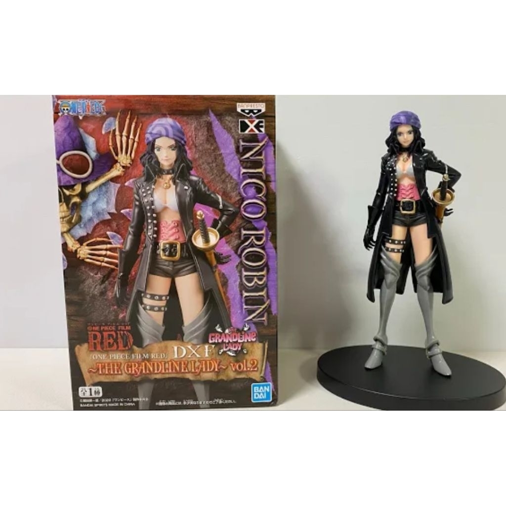 Banpresto Dxf Figure One Piece Film Red The Grandline Lady Vol.2 Nico Robin