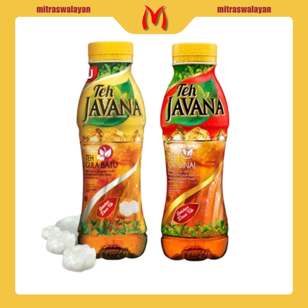 

Teh Javana Gula Batu Dan Original Kemasan Botol 350 ml