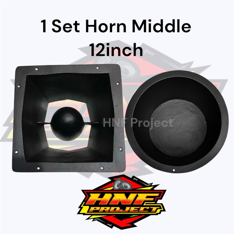 Horn Middle 12inch Set Panci Tutup Speaker