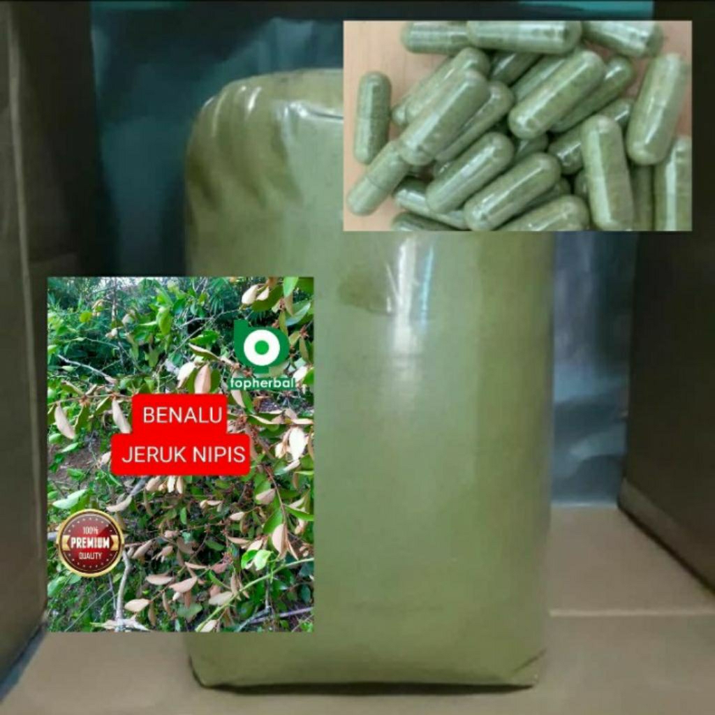 

Kapsul Benalu Jeruk Nipis isi 100 Kapsul (Kering Hijau Organik Super Premium)