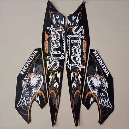 Stiker Striping BEAT STREET 2021 Hitam