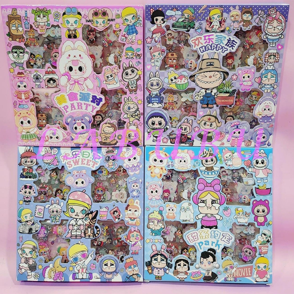 

STICKER KECIL UNIVERSAL LUCU 7,5 CM X 7,5 CM CUTE HADIAH MURAH/ STICKER