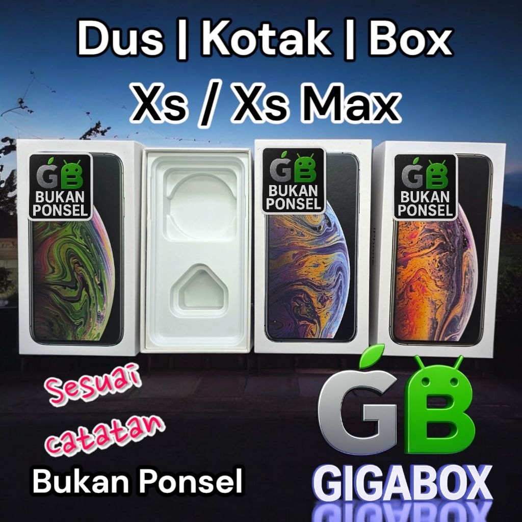 

(Sesuai Catatan) Dus | Kardus | Box XS / XS Max – Kemasan Premium dan Elegan