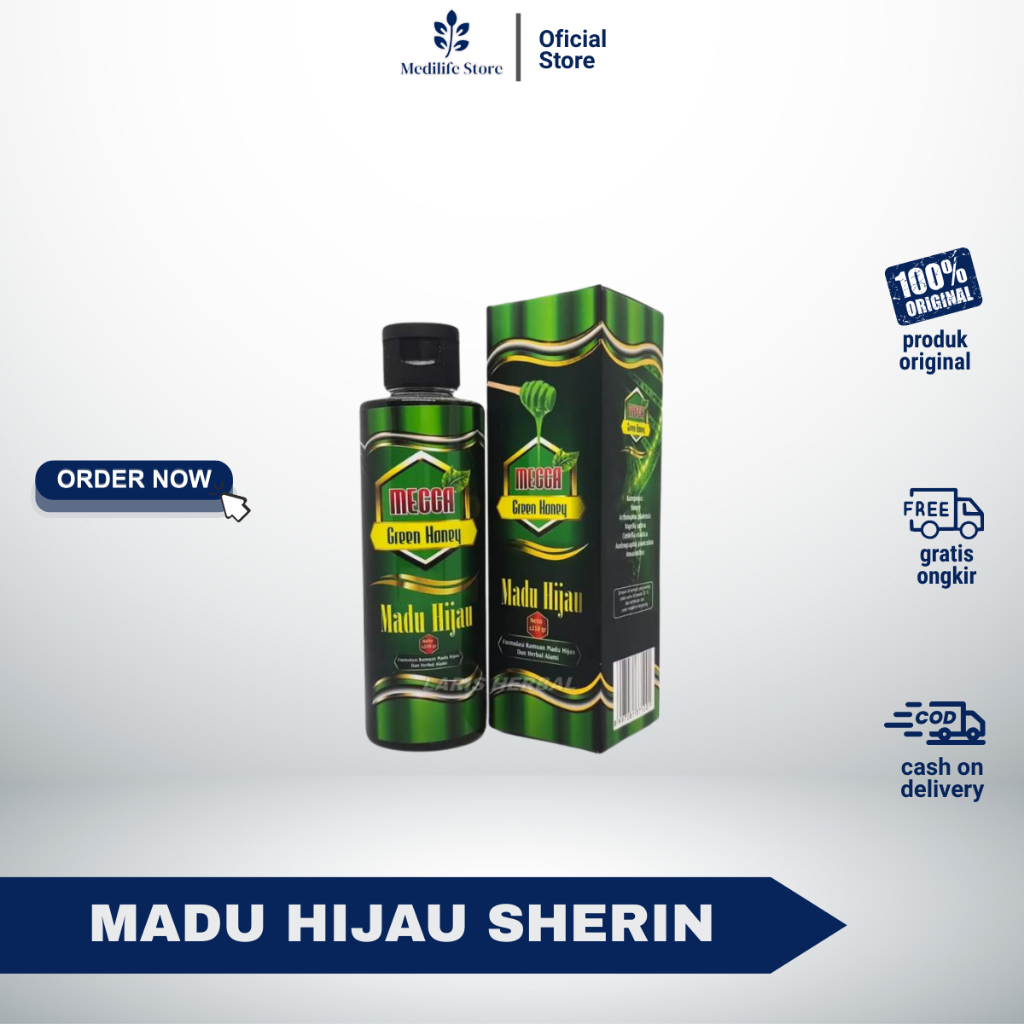 

MADU HIJAU SHERIN - madu greenhoney atasi mual gerd asam lambung 100% ORIGINAL