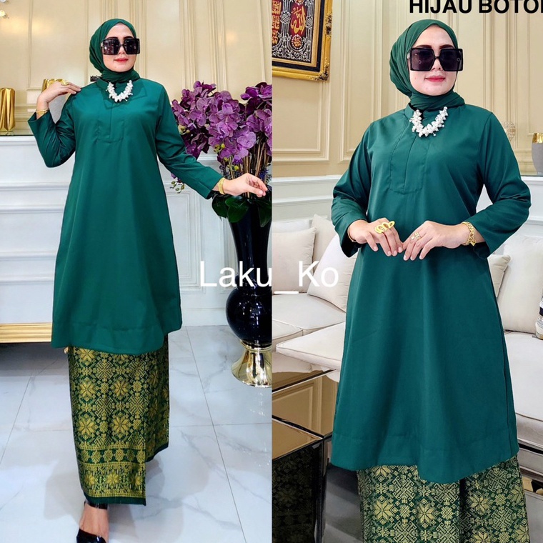 TERMURAAH Tunik Polos  Atasan Tunik  Tunik Toyobo  Baju kurung  Tunik malaysia  Tunik Busui Tunik an