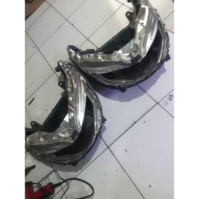 Reflektor Pcx 150 Housing  Pcx 150 Lokal Dengan Frame Dan Mika Alisnya