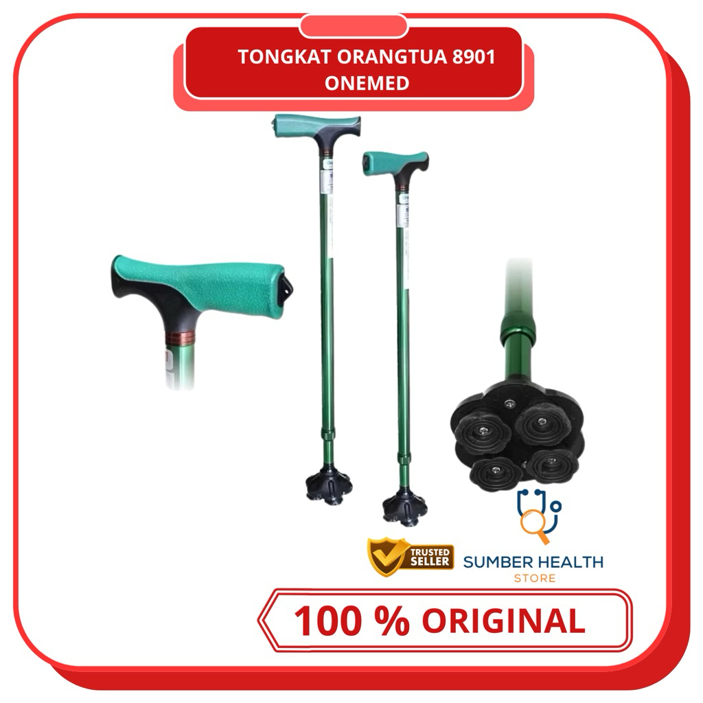 TONGKAT ORANGTUA 9301 / TONGKAT ONEMED / ALAT BANTU JALAN ONEMED