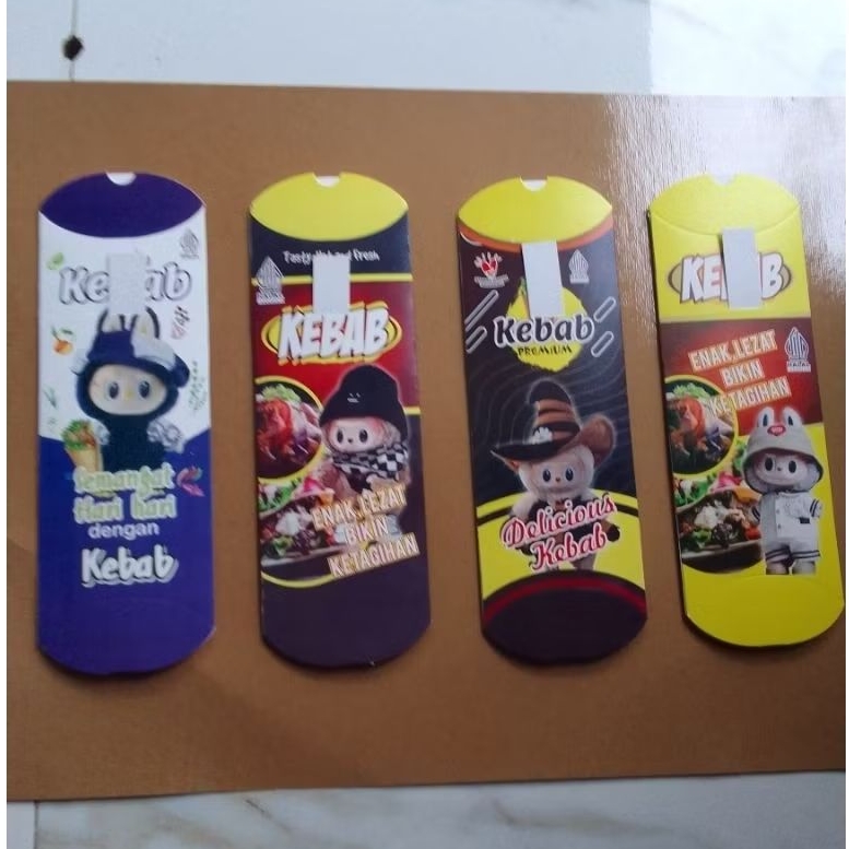 

promo 100 lembar dus kebab bahan ivory putih // kemasan kebab // kertas kebab // wadah kebab.