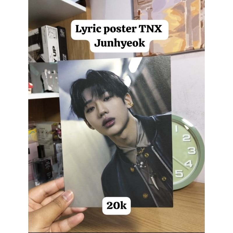 OFFICIAL LYRIC POSTER JUNHYEOK TNX ERA WAY UP