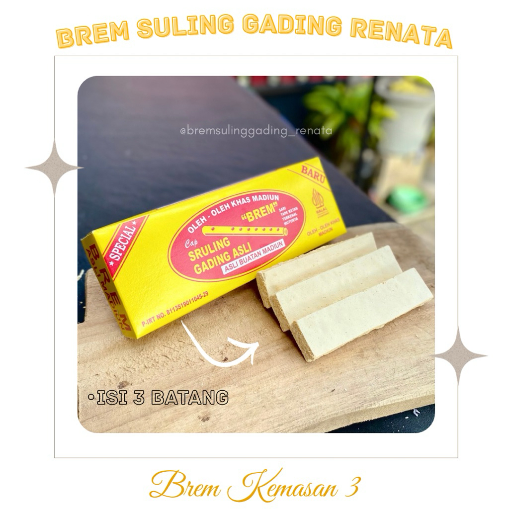 

[BEST SELLER] BREM SULING GADING KHAS MADIUN by RENATA #Kemasan3
